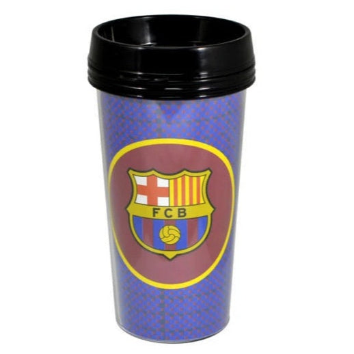 fc barcelona bullseye travel mug